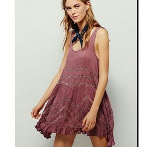 Free People voile and trapeze slip